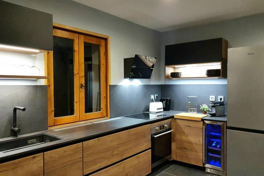 *** Le Refuge *** Logement Standing Megeve Demi-Quartier Exterior photo