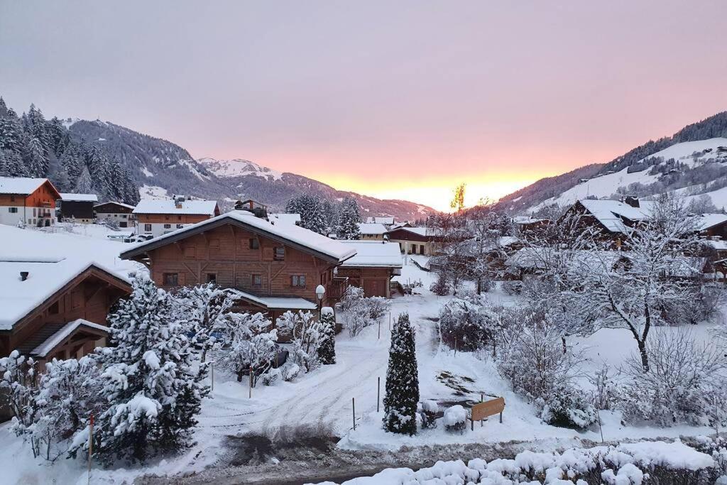 *** Le Refuge *** Logement Standing Megeve Demi-Quartier Exterior photo